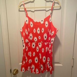 Red Romper - Size Large new